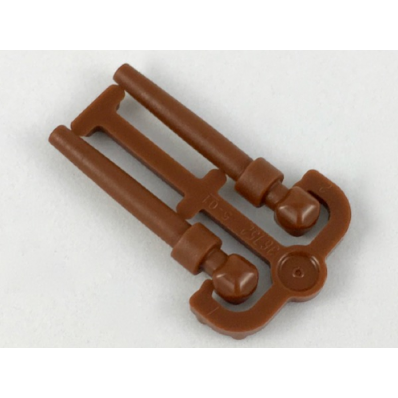 Toverstaf, set van 2 Reddisch Brown